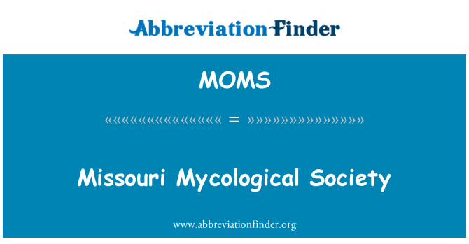 MOMS: Missouri Mycological Society