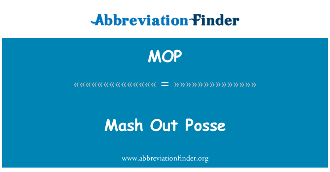 MOP: Brase soti Posse