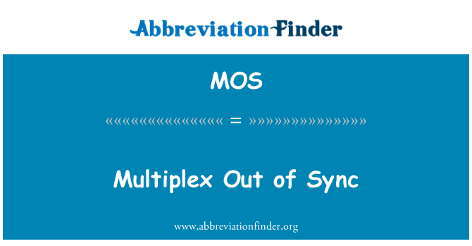 MOS: Multiplex synchronizovaný