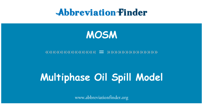 MOSM: Multiphase lwil koule/chape tonbe modèl