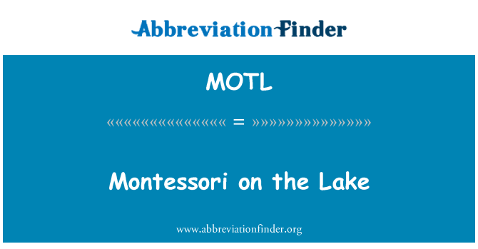 MOTL: Montessori på søen
