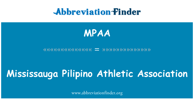 MPAA: Mississauga Pilipino Stowarzyszenie sportowe