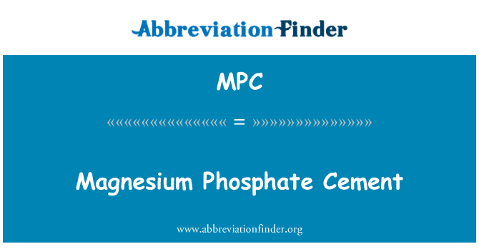 MPC: Siman Phosphate en