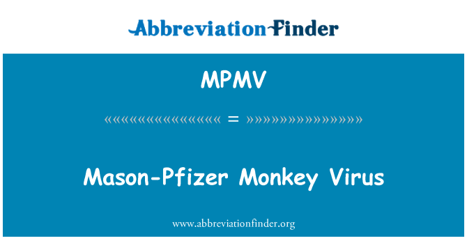 MPMV: Viris makak mason-Pfizer