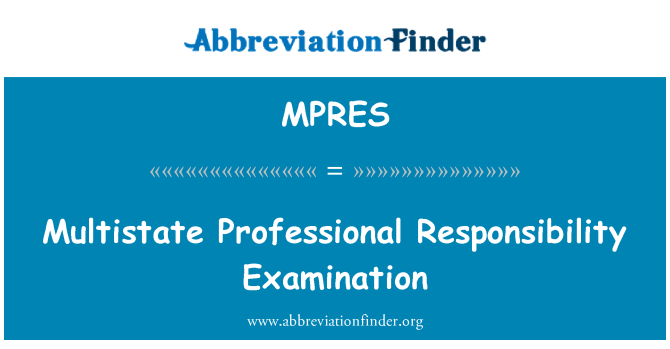 MPRES: Responsabbiltà professjonali multistate eżami