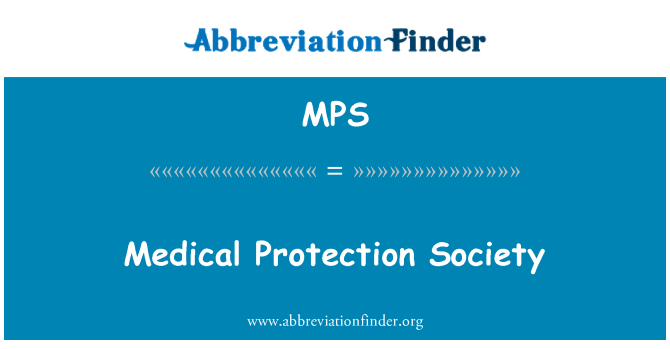MPS: Pwoteksyon medikal sosyete