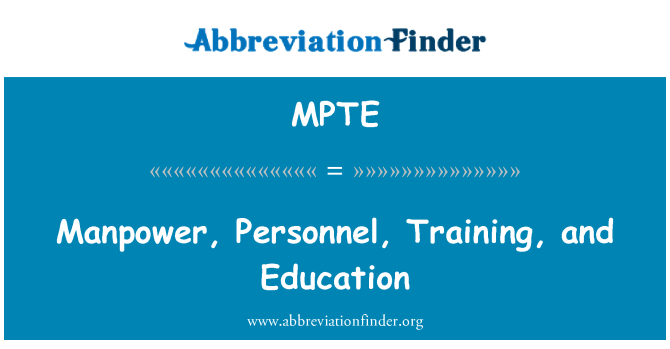 MPTE: Ħaddiema, impjegati, taħriġ u edukazzjoni