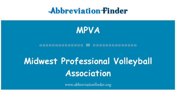 MPVA: Midwest Professional Volleyball Association