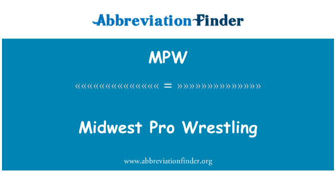 MPW: Midwest Pro Wrestling