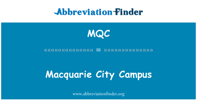 MQC: Macquarie mesto Campus