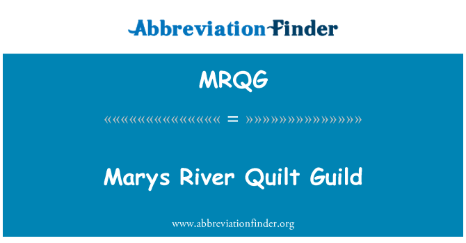 MRQG: Xmara Marys Quilt Guild