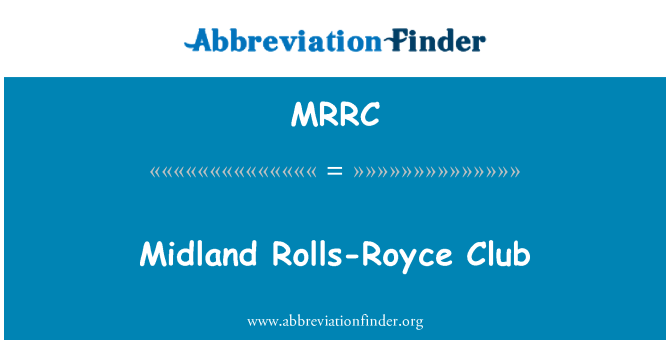 MRRC: Midland Rolls-Royce Club