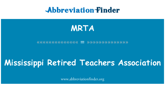 MRTA: Mississippi zog Teachers Association