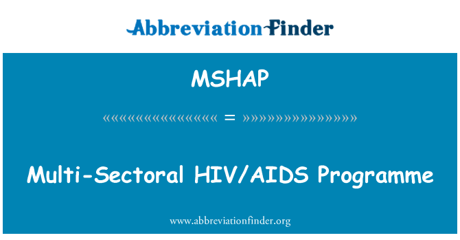 MSHAP: Il-programm multi-settorjali HIV/AIDS