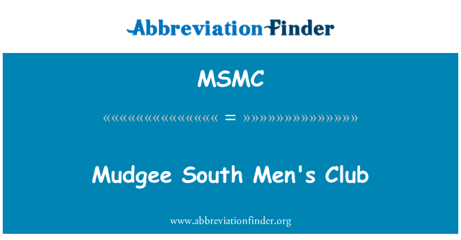 MSMC: Pria Mudgee Selatan Club