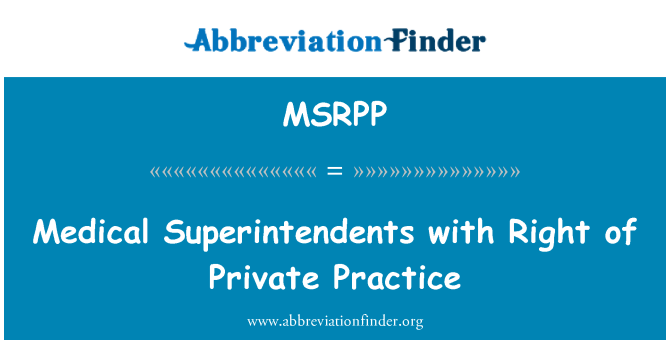 MSRPP: Superintendents mediċi għandhom id-dritt tal-prattika privata