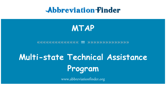 MTAP: Programa de assistência técnica multi-estado