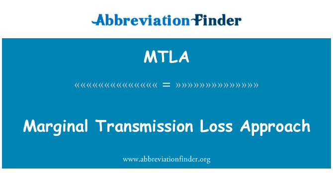 MTLA: مختتم درجے ترسیل میں کمی کا نقطہ نظر