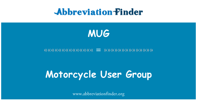 MUG: Gwoup kap itilize li an motosiklèt