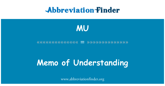 MU: Il-Memorandum ta ' Fehim
