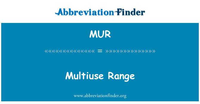 MUR: Medda ta ' multiuse