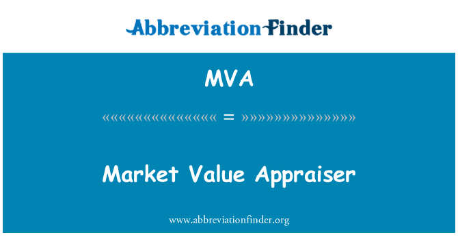 MVA: Market Value Appraiser