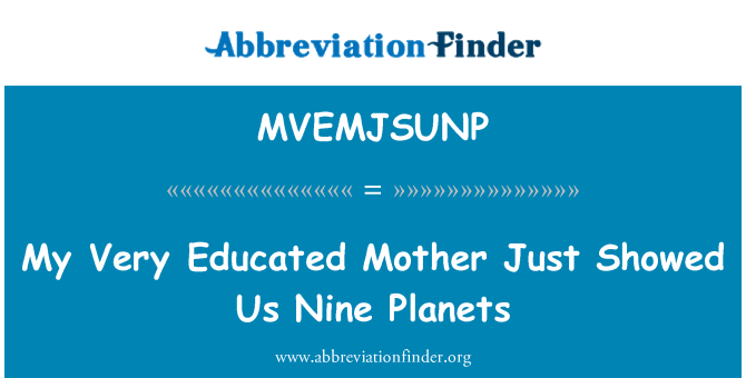MVEMJSUNP: Enteresan anpil manman m' jis montre nou Planètes nèf