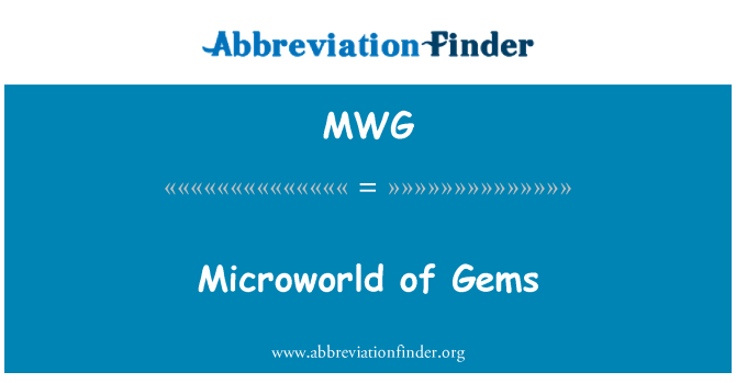 MWG: Microworld o drysorau