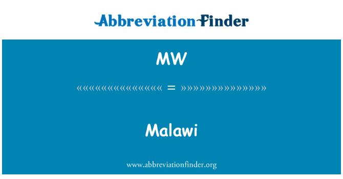 MW: Malawi