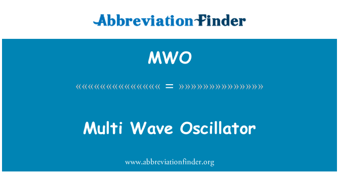 MWO: Multi-Wave Oszillator