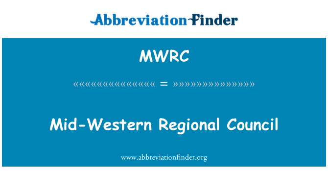 MWRC: Среднезападный регионального Совета