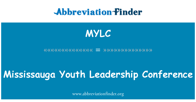 MYLC: Mississauga jauniešu Leadership Conference