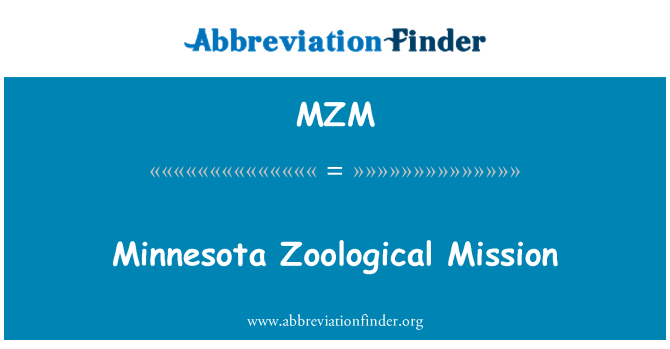 MZM: Minnesota Zoologische Mission