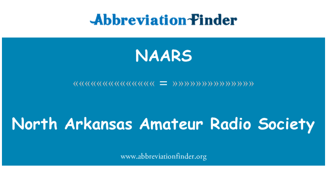 NAARS: North Arkansas Amateur Radio družbe