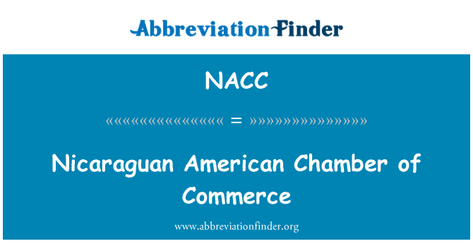 NACC: Nicaraguan Amerikan kamra tal-kummerċ