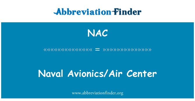 NAC: नौसेना वैमानिकी/आकाशवाणी केन्द्र
