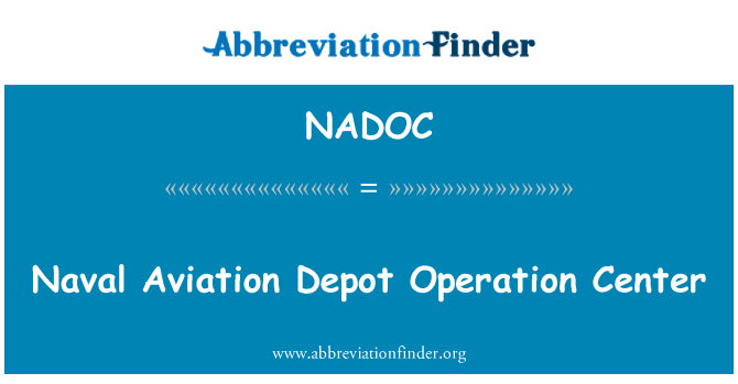 NADOC: Naval Aviation Depot operace centrum