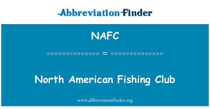 NAFC: North American Fishing Club