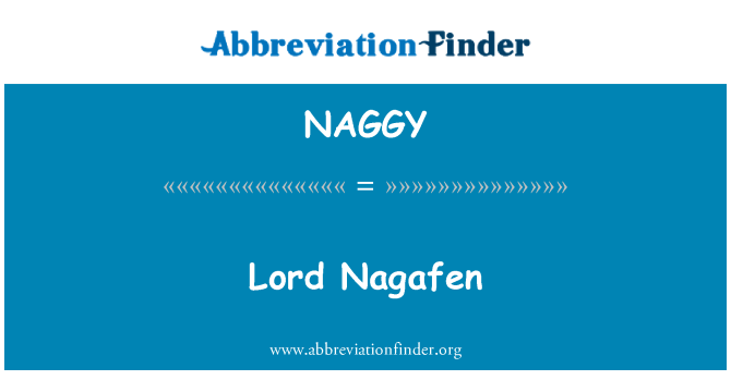 NAGGY: प्रभु Nagafen
