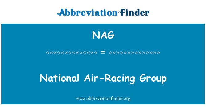 NAG: National Air-Racing grupp
