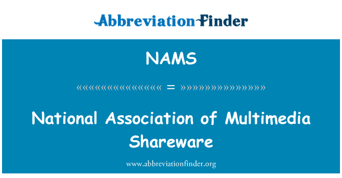 NAMS: Národní asociace multimediální Shareware