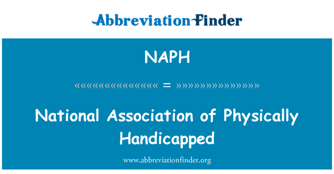 NAPH: Asosyasyon nasyonal de Physique Handicapés
