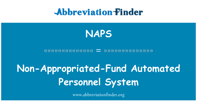 NAPS: 충당 기금 자동 인사 제도