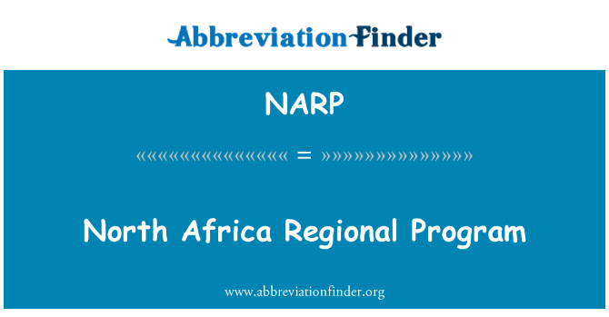 NARP: 北非區域程式