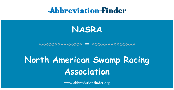 NASRA: Močvirje North American Racing Association