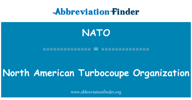 NATO: Nordamerikanske Turbocoupe organisation