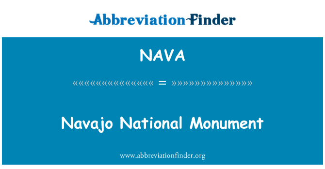 NAVA: Navaho National Monument