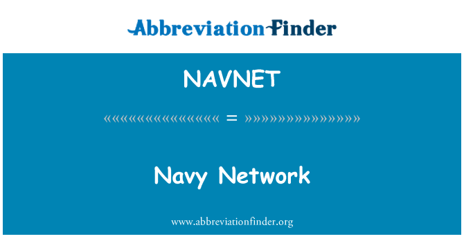 NAVNET: Marine netwerk