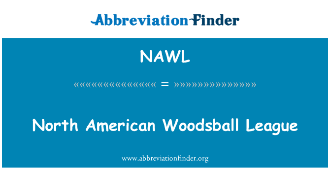NAWL: North American Woodsball līga