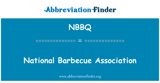 NBBQ: National Barbecue Association
